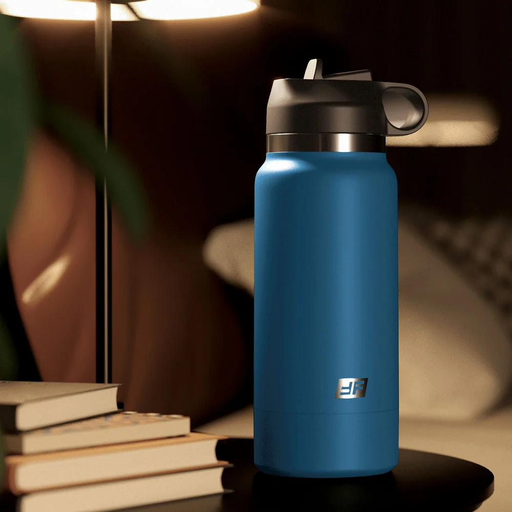 PDX Plus Fuck Flask Discreet Water Bottle Stroker with Fanta Flesh