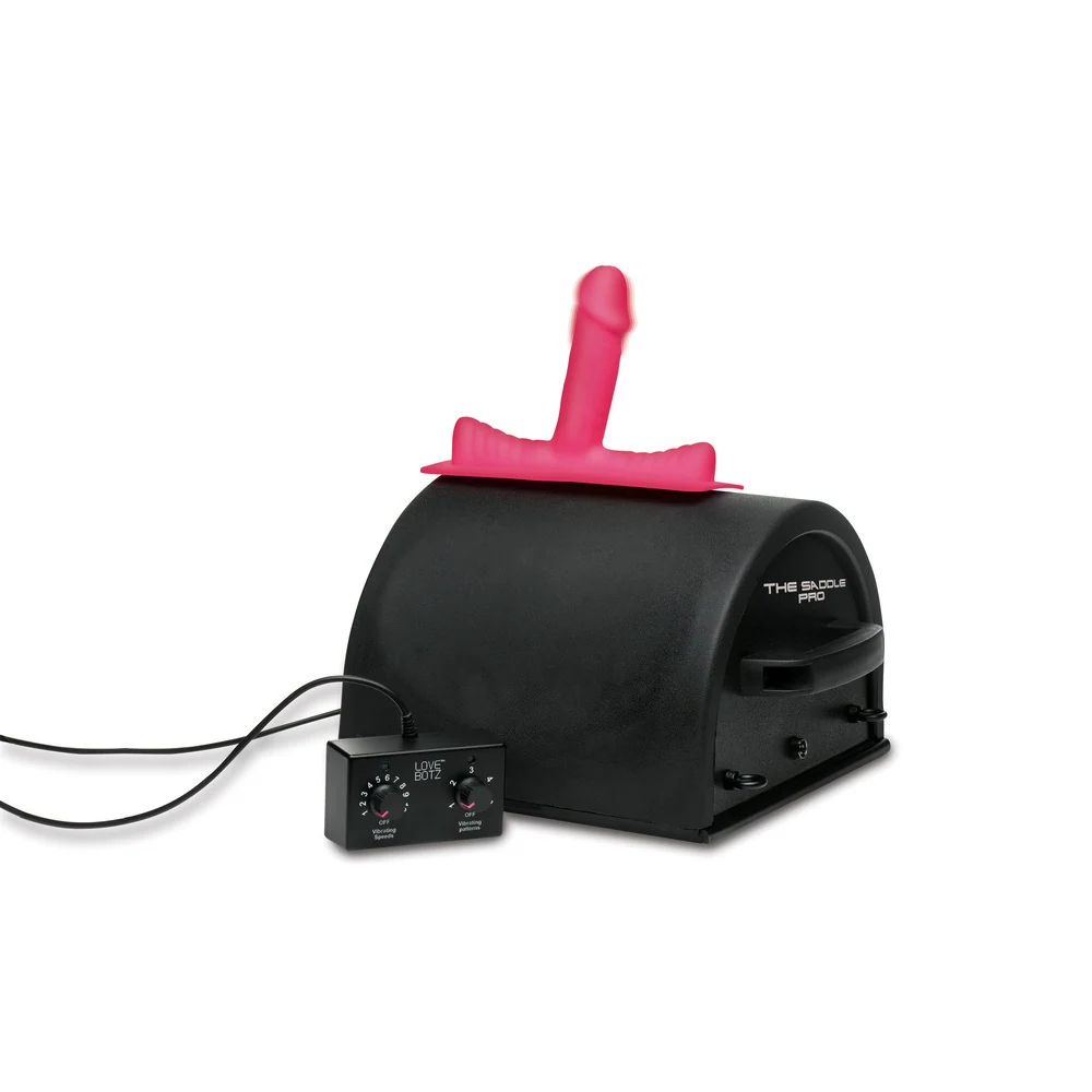LoveBotz Saddle Ultimate Rideable Sex Machine with Silicone Attachments