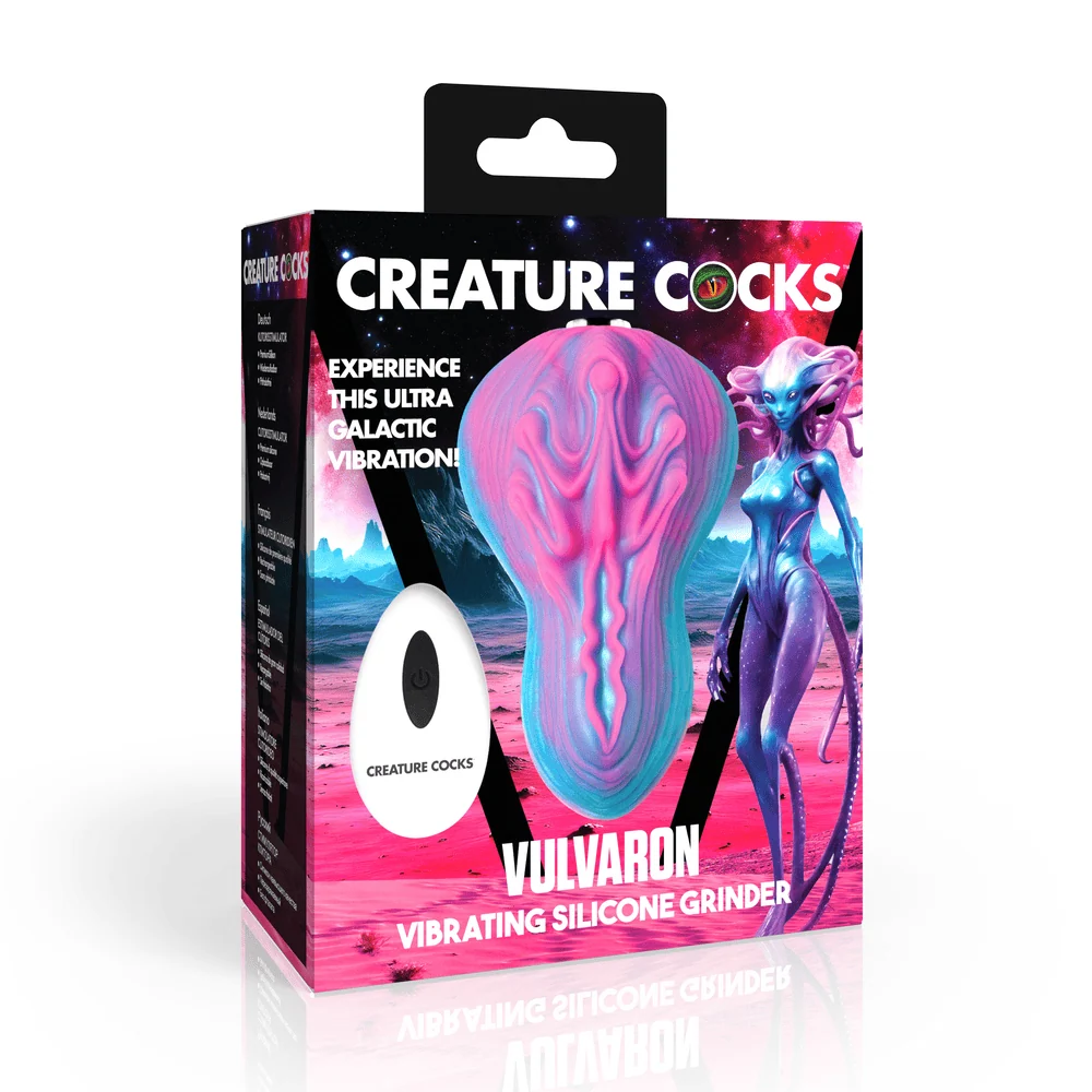 Creature Cocks Vulvaron 遥控震动硅胶研磨器