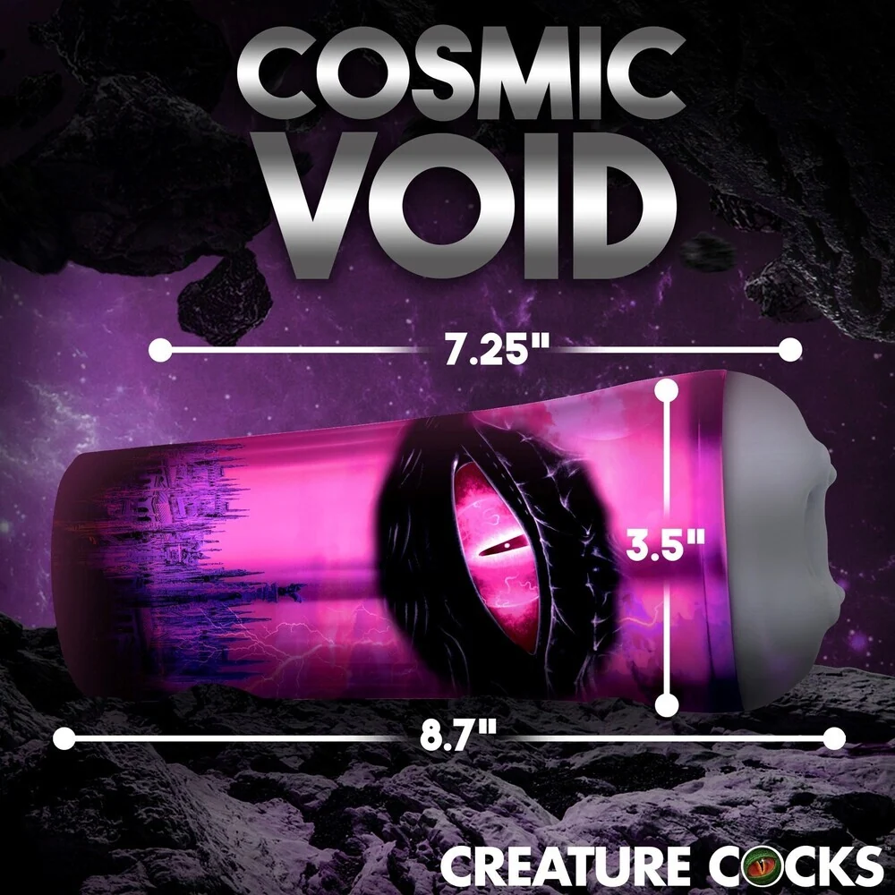 Creature Cocks Predator Creature Stroker with Textured Ribs and Suction Plug