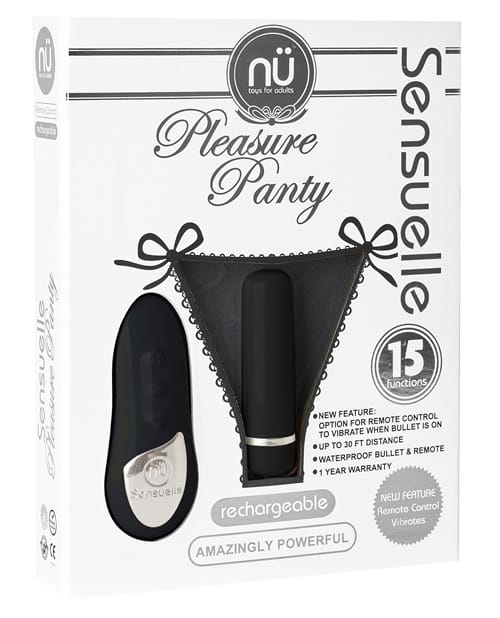 Nu Sensuelle Pleasure Panty with Remote Sync Technology