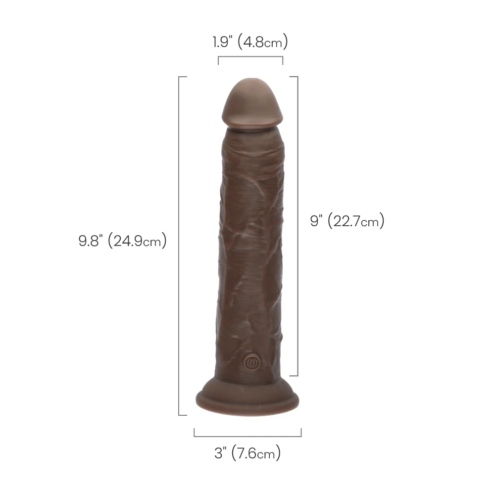 King Cock Elite Dual Density Vibrating Silicone Cock