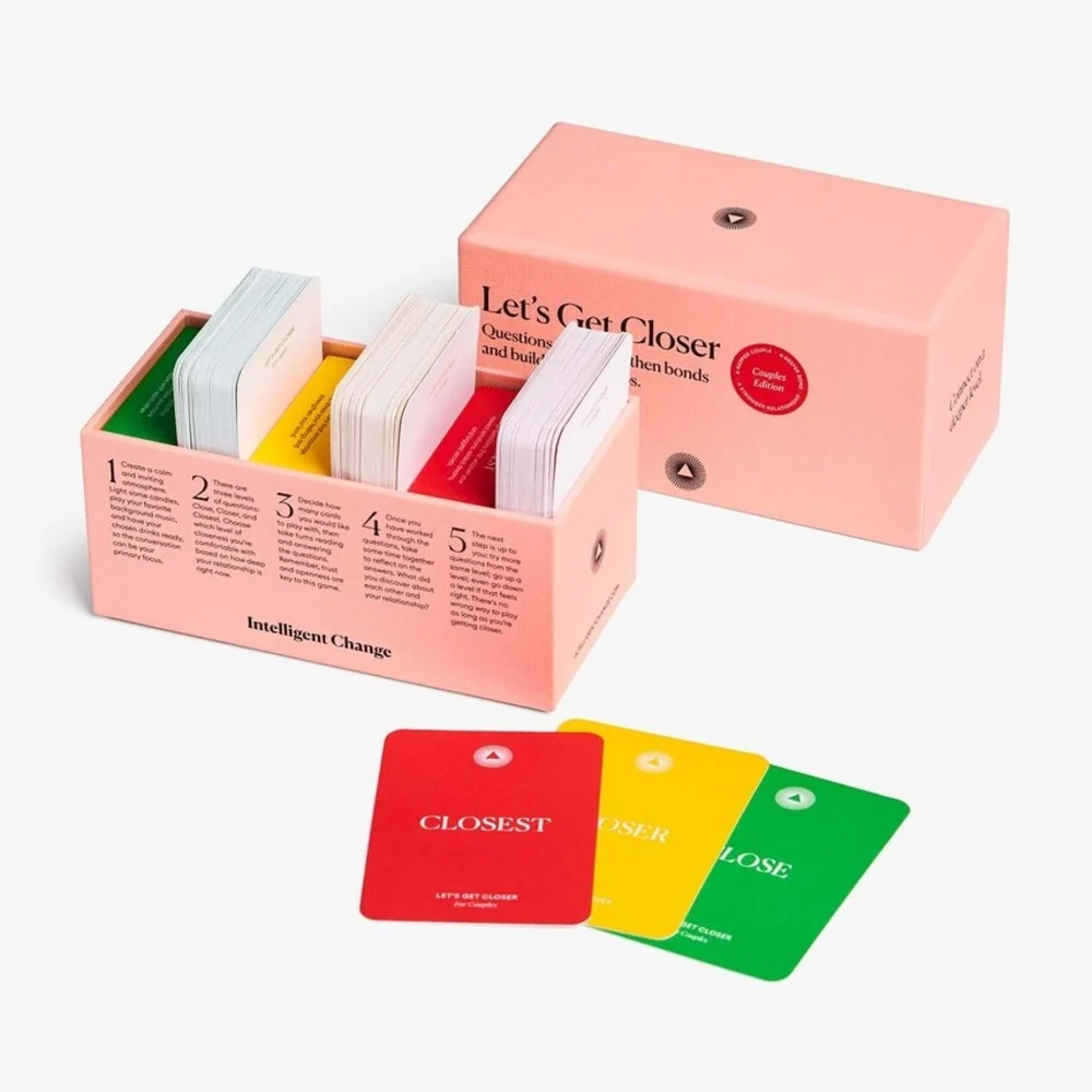 Intelligent Change Get Closer Couples Edition Question Card Game
