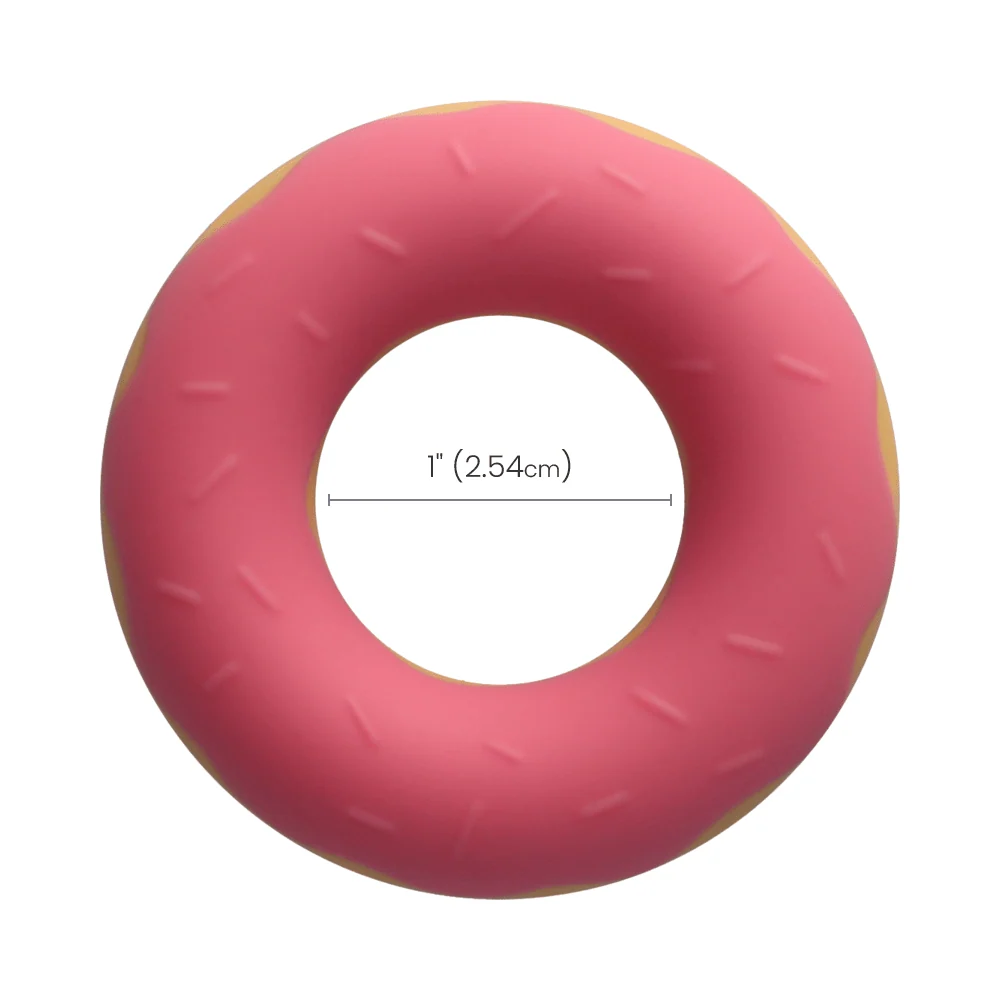 Naughty Bits Dickin' Donuts Silicone Donut Cock Ring