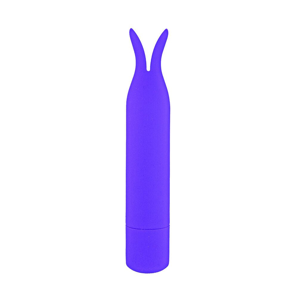 Nasstoys Mini's Tickler Purple Bullet Vibrator with Split Silicone Tip