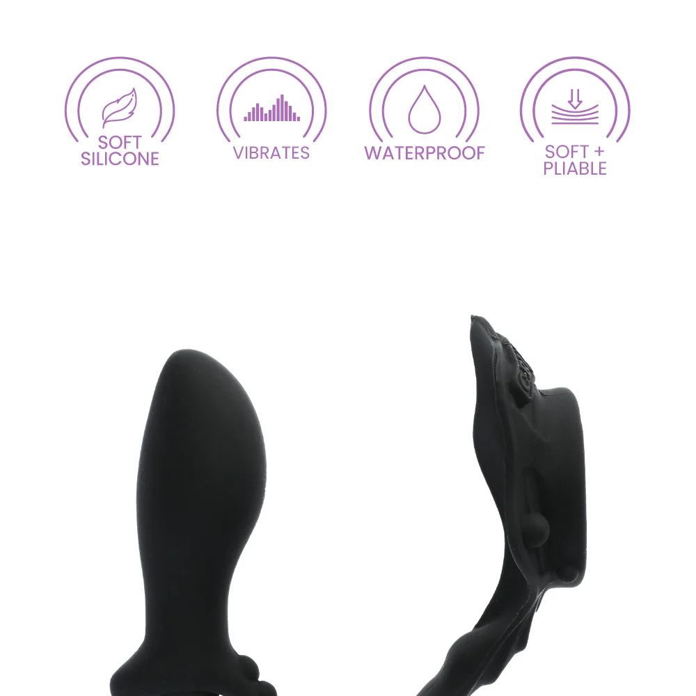 Fantasy C-Ringz Rock Hard Ass-Gasm Dual Action Cock Ring and Plug