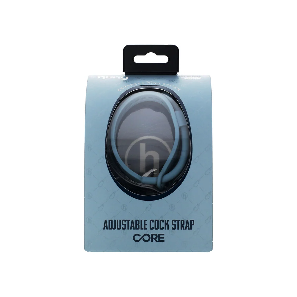 Hung Adjustable Cock Strap in Platinum-Grade Silicone for a Secure Fit