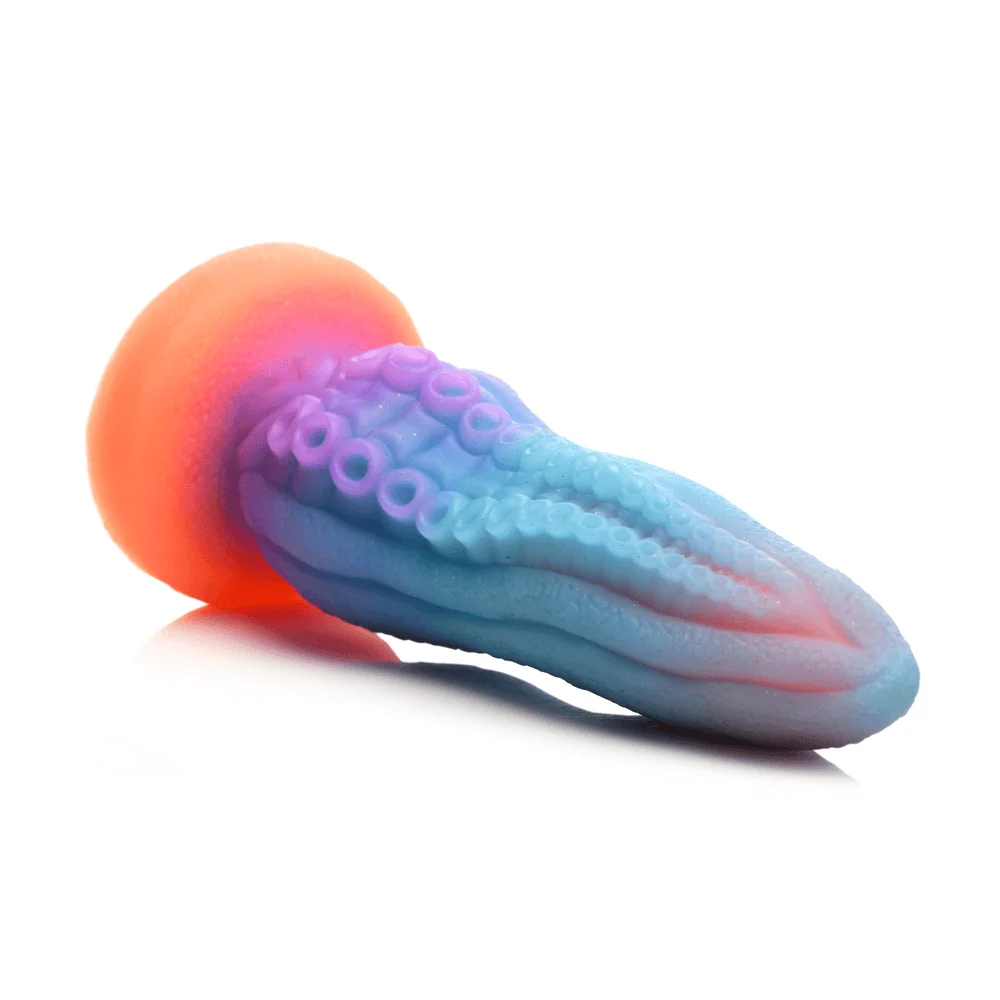 Creature Cocks Tenta-Cock Glow-in-the-Dark Tentacle Dildo with Suction Cup Base