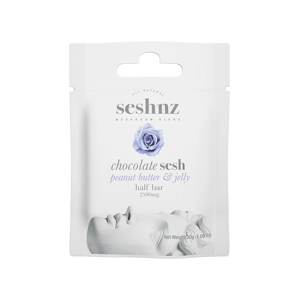 Seshnz Mushroom Blend Chocolate Half Bar - 2500 mg
