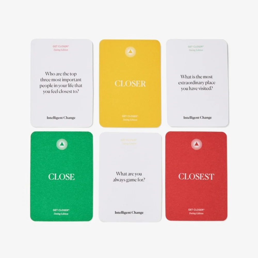 Intelligent Change Get Closer 约会版情侣问答卡牌游戏