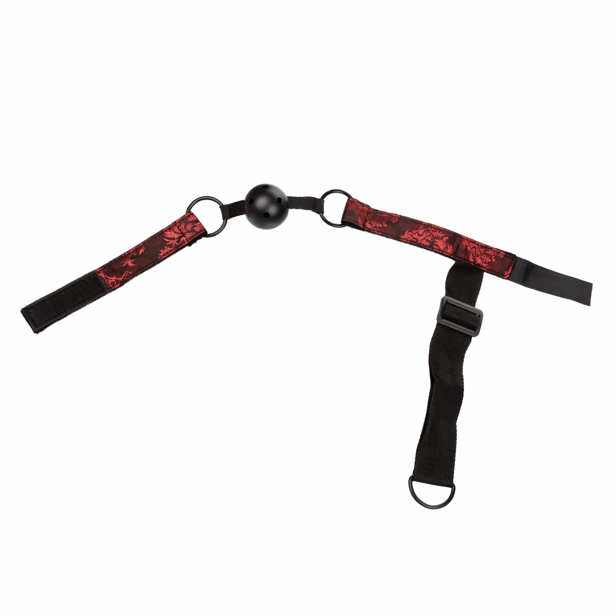 Scandal Breathable Ball Gag With Detachable Universal Cuffs