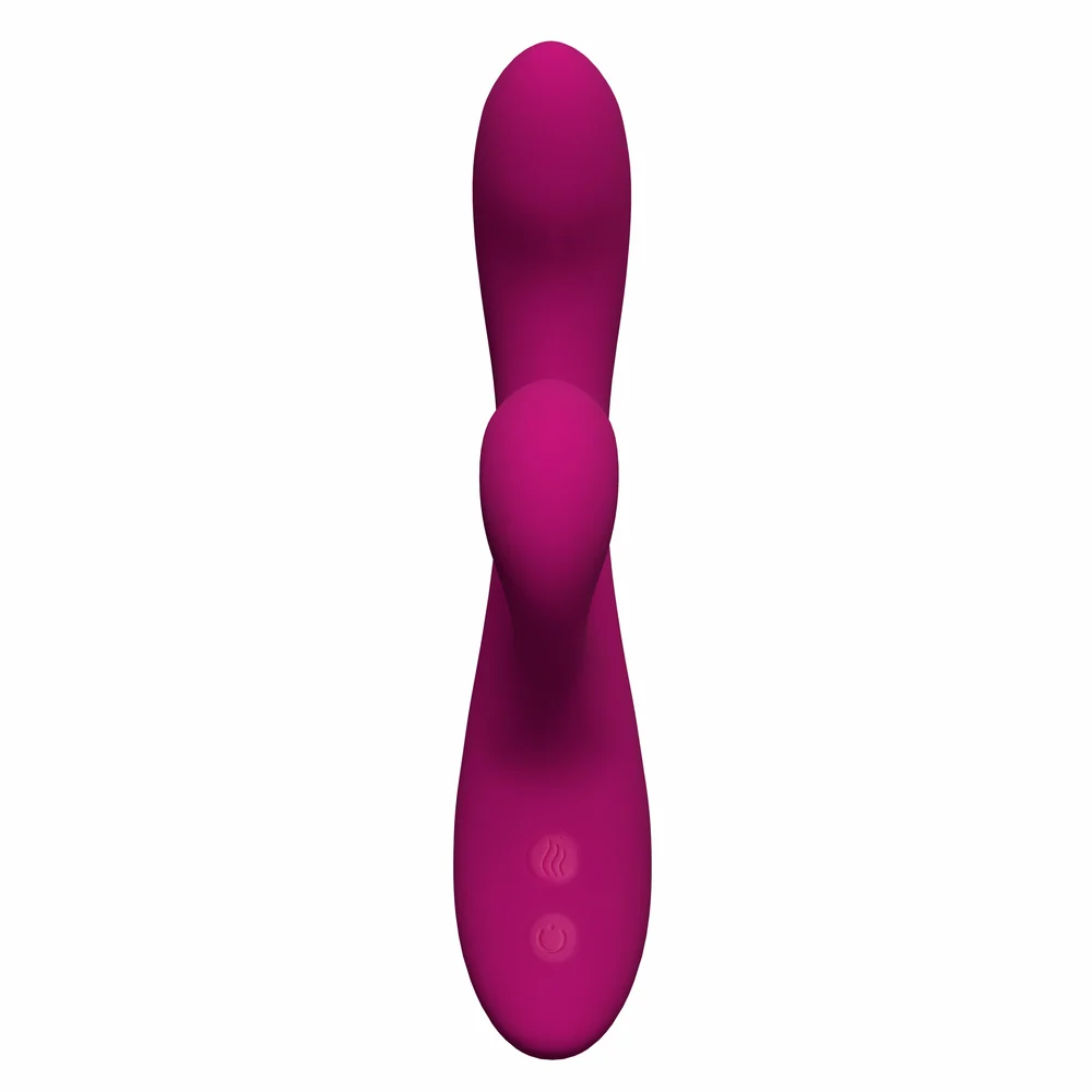 Blush Quinn Warming Rabbit Vibrator with 10 Vibration Modes