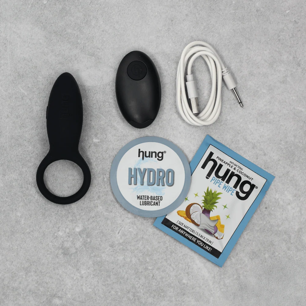 Hung Vibrating Couples Ring with Remote Control