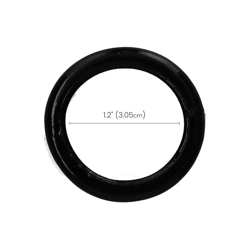 Oxballs Balls T Ballstretcher in Black Pure Platinum Silicone