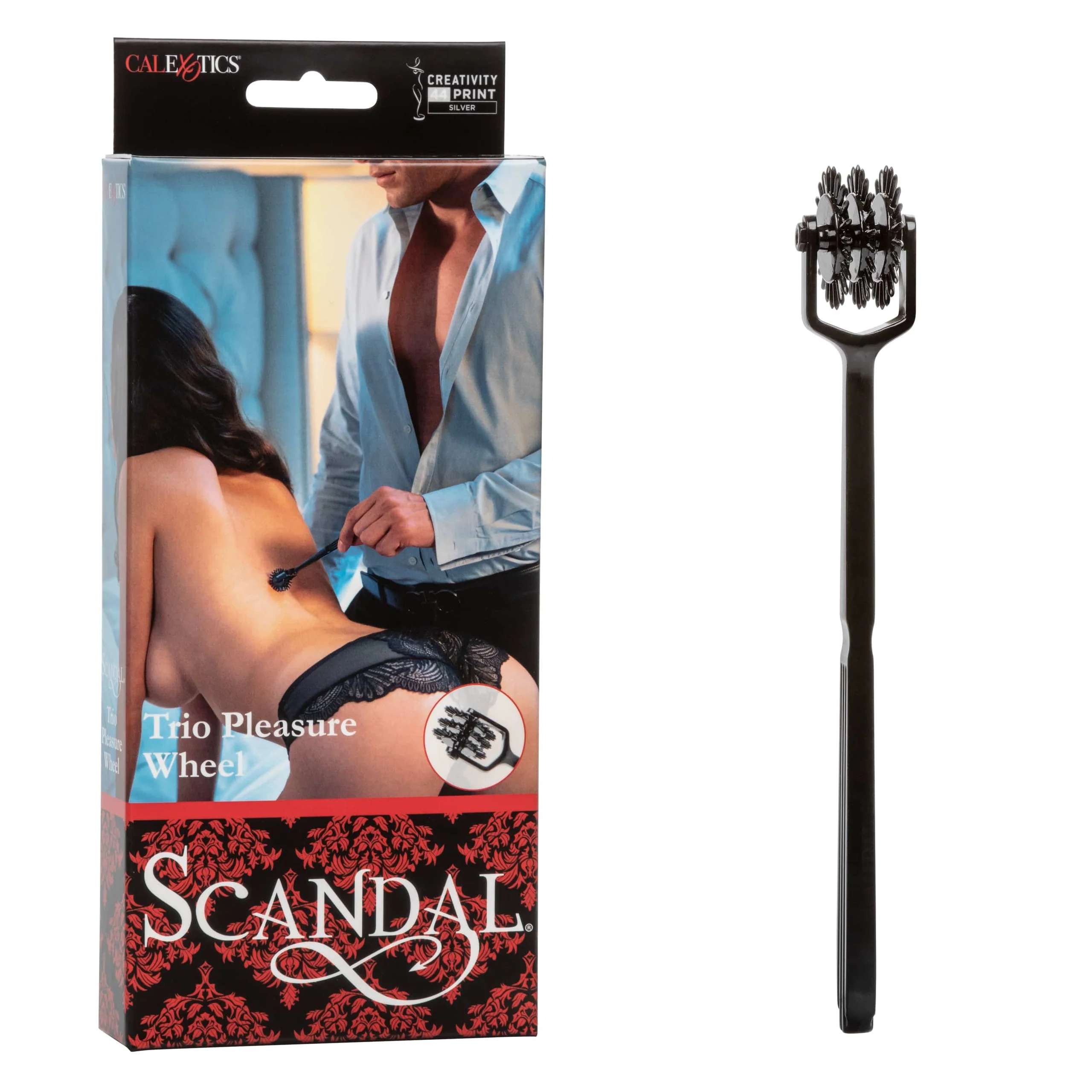 Scandal® Trio 快感轮，配三个 22 点滚轮