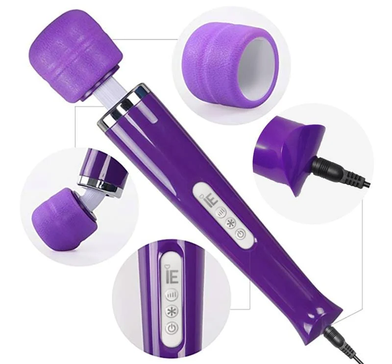 Intimate Essentials Rechargeable Love Wand With 15 Vibration Patterns