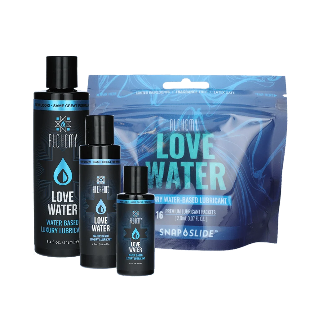 Alchemy Love Water Snap + Slide Personal Lube 16 Single-Use Packets