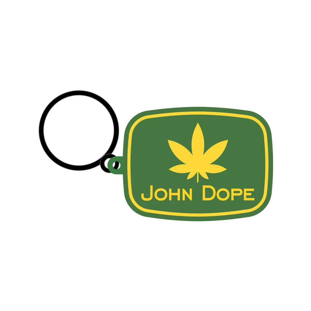John Dope 珐琅钥匙扣（John Deere 品牌戏仿款）