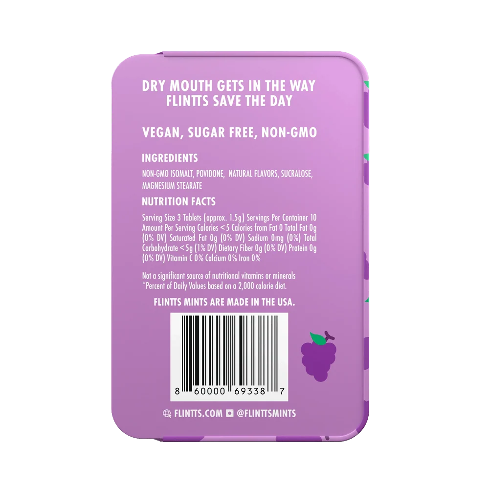Flintts Cinnamon Ginger Mints with Warming Spice