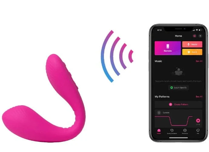 Lovense Dolce Dual Stimulation App-Controlled Vibrator for Clit and G-Spot