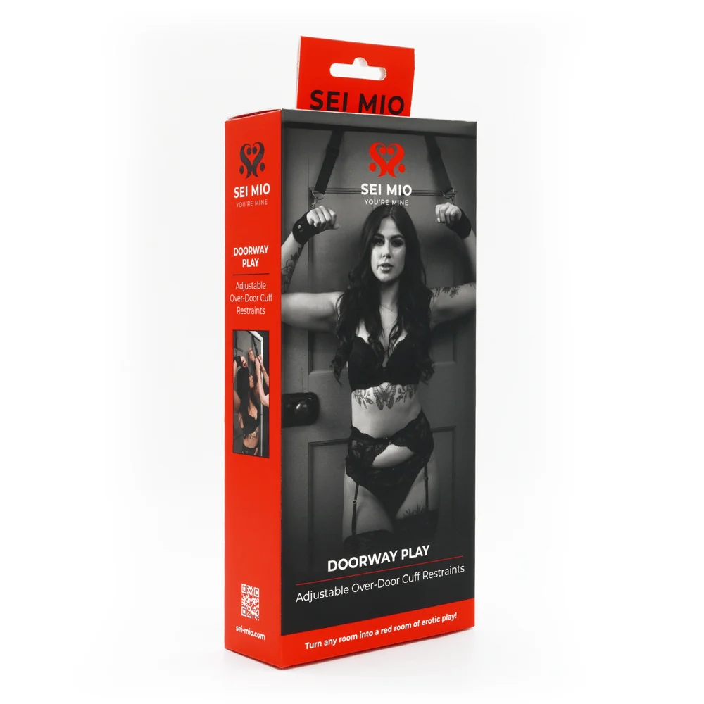 Sei Mio Doorway Control Play Over-Door Cuff Restraints for Adjustable Restraint