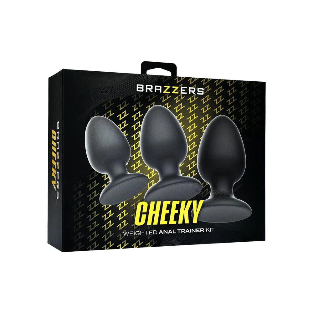 Brazzers Cheeky Weighted Anal Trainer Kit with Three Progressive Sizes