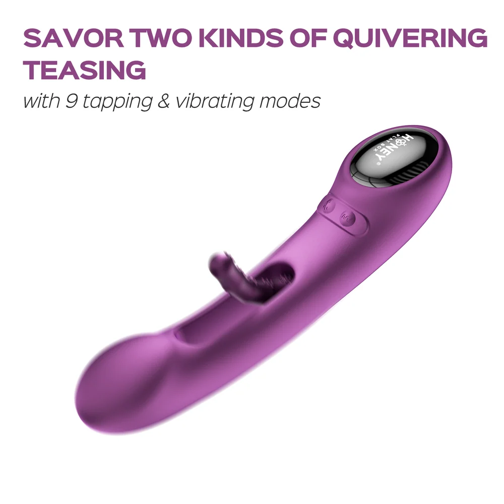 Honey Play Box Tempo App-Controlled G-Spot Vibrator with Kinky Finger