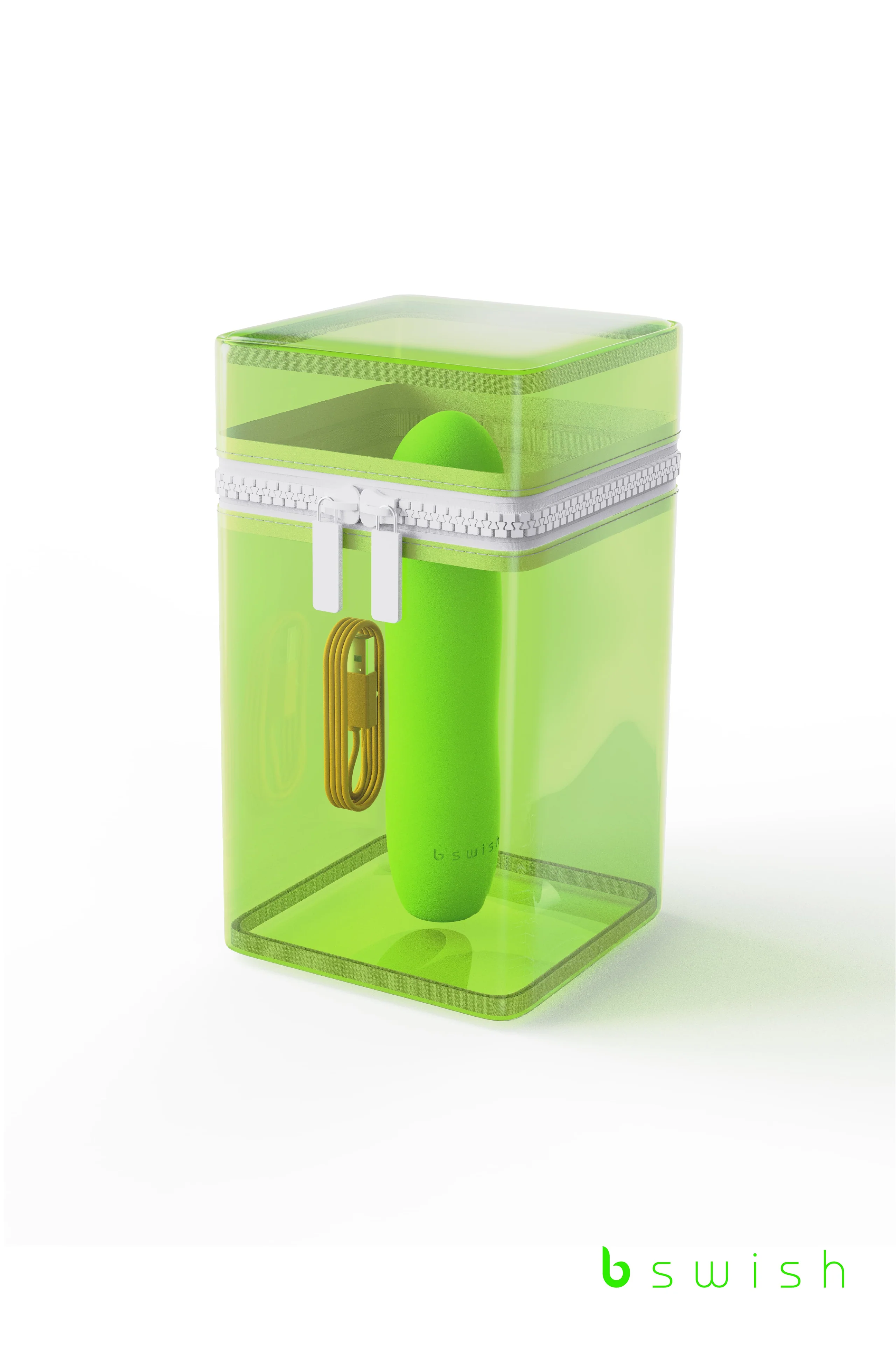 bDesired Infinite Deluxe Beauty Vibrator by bSWISH in Paradise Green