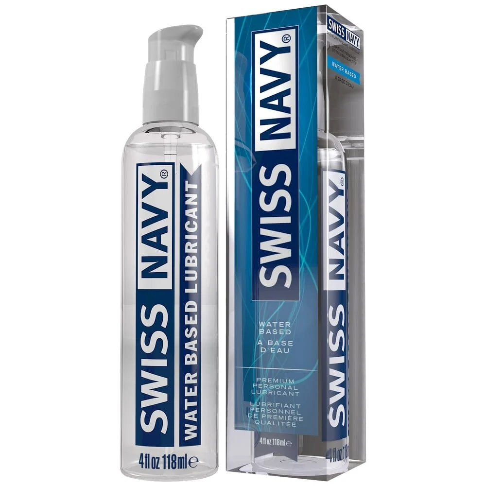MD Science Swiss Navy 水基润滑液 带锁定泵