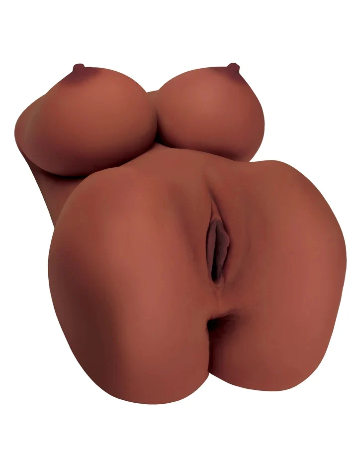 PDX Plus EZ Bang Torso with Raised Vaginal and Anal Cavities