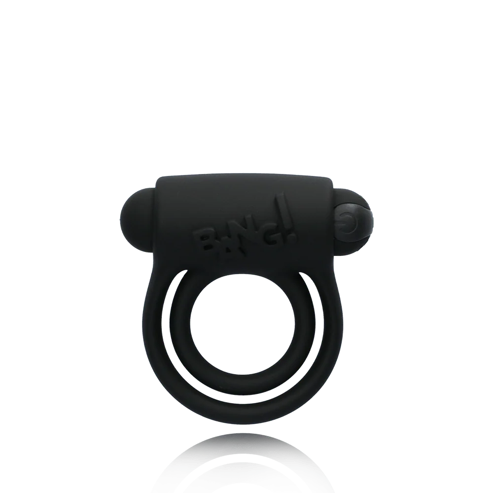 Bang! Remote Control Cock Ring With Two Stretchy Silicone Rings