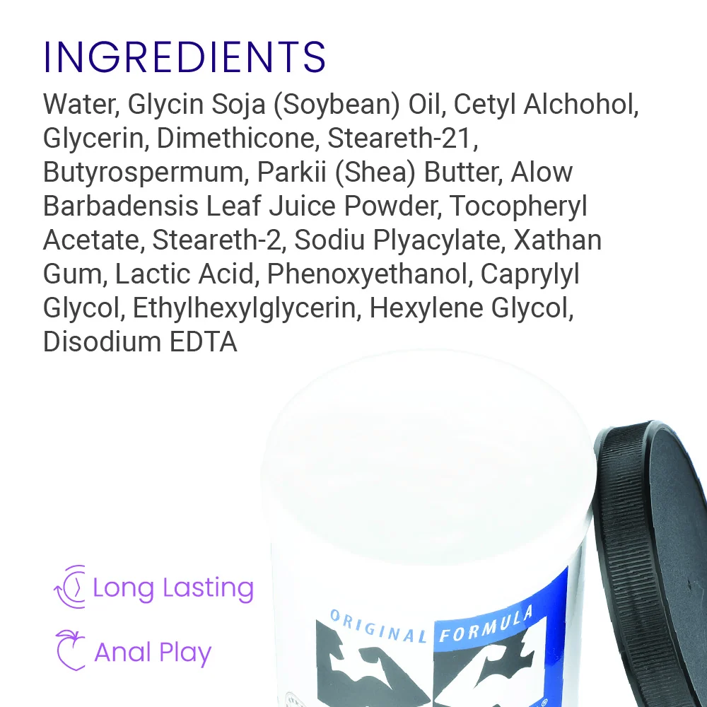 Elbow Grease Original Mineral Oil Cream for Solo and Partner Play