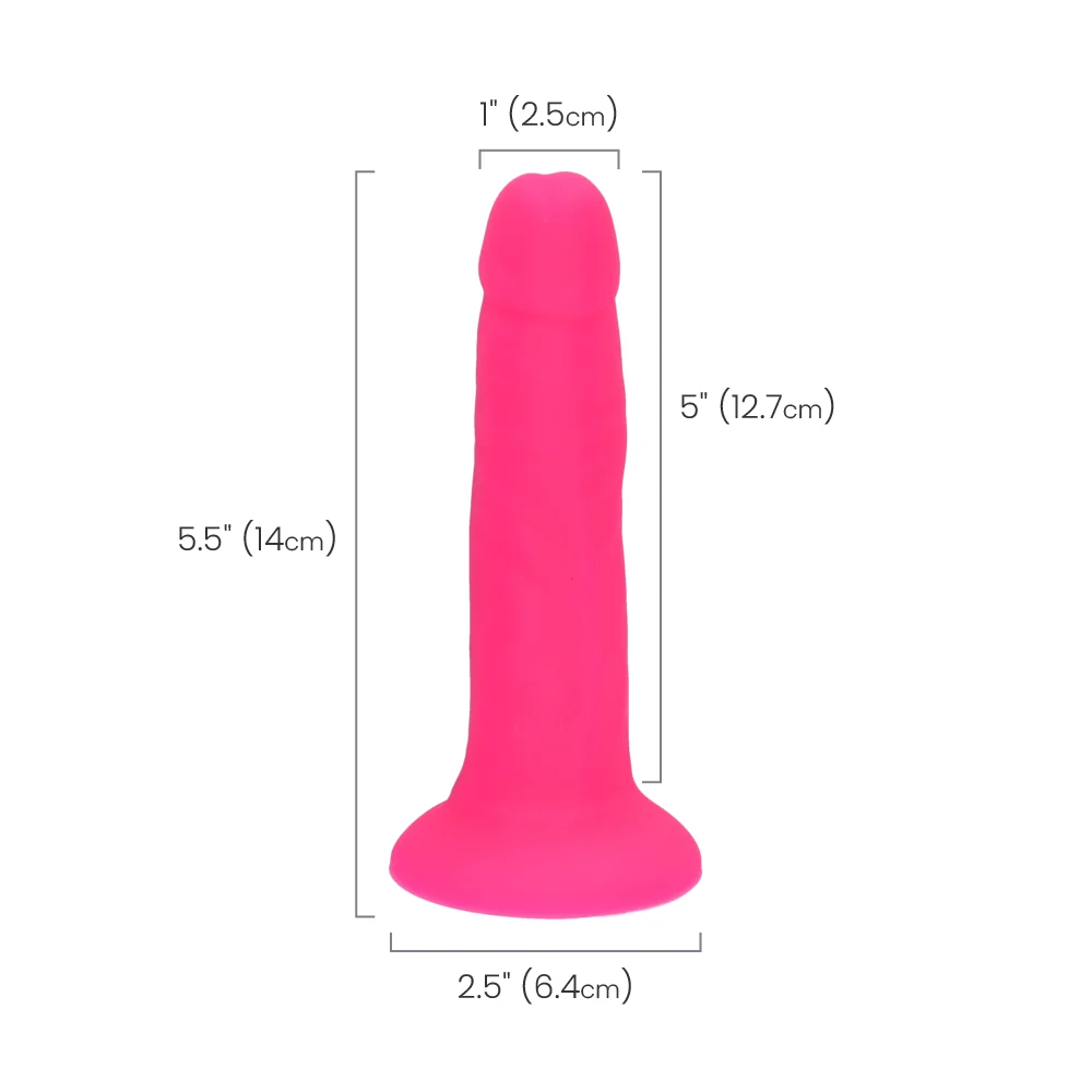 Neo Elite 7.5 Inch Silicone Dual Density Cock with Suction Cup