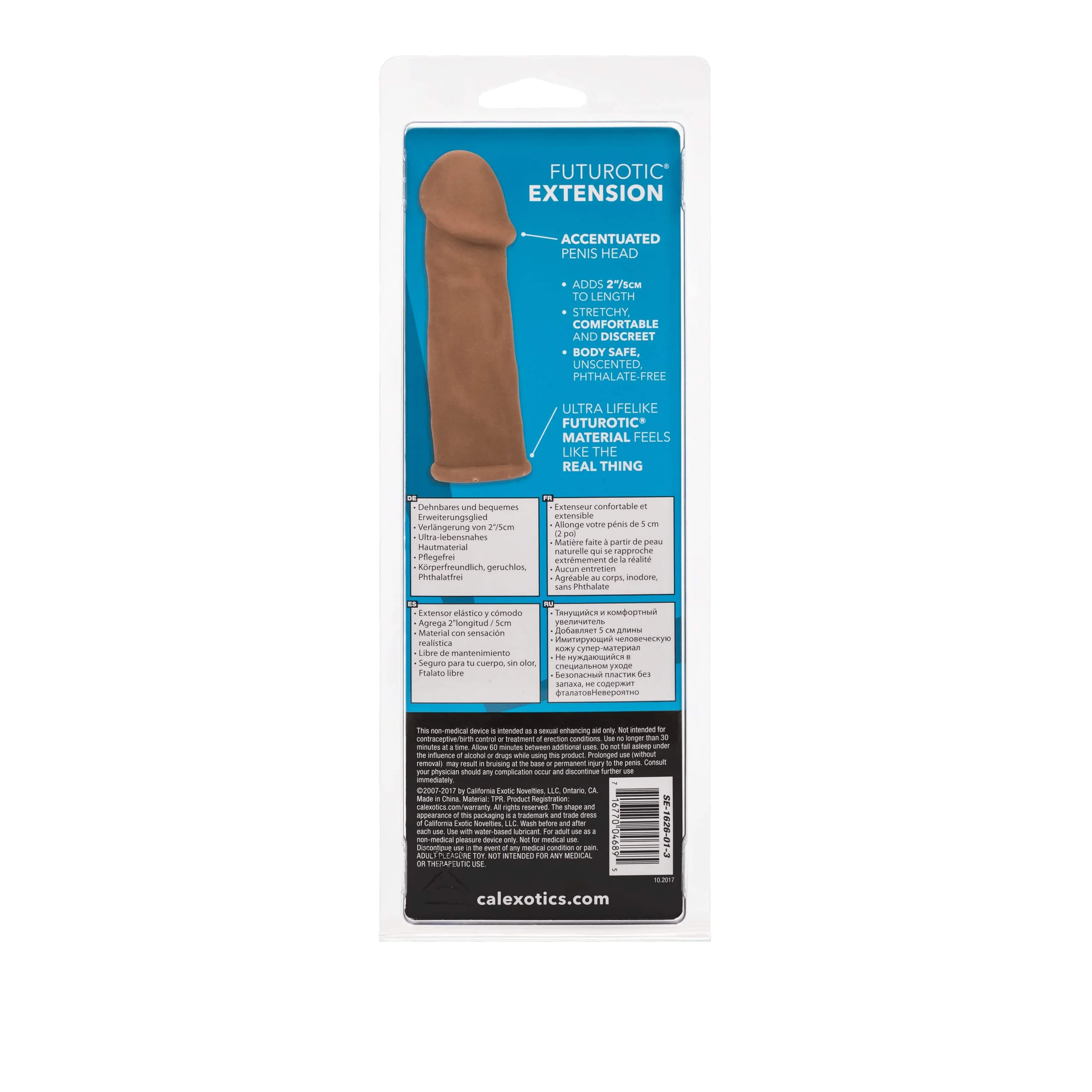 Futurotic Extension Brown Penis Enhancer with 2 Inch Length Increase