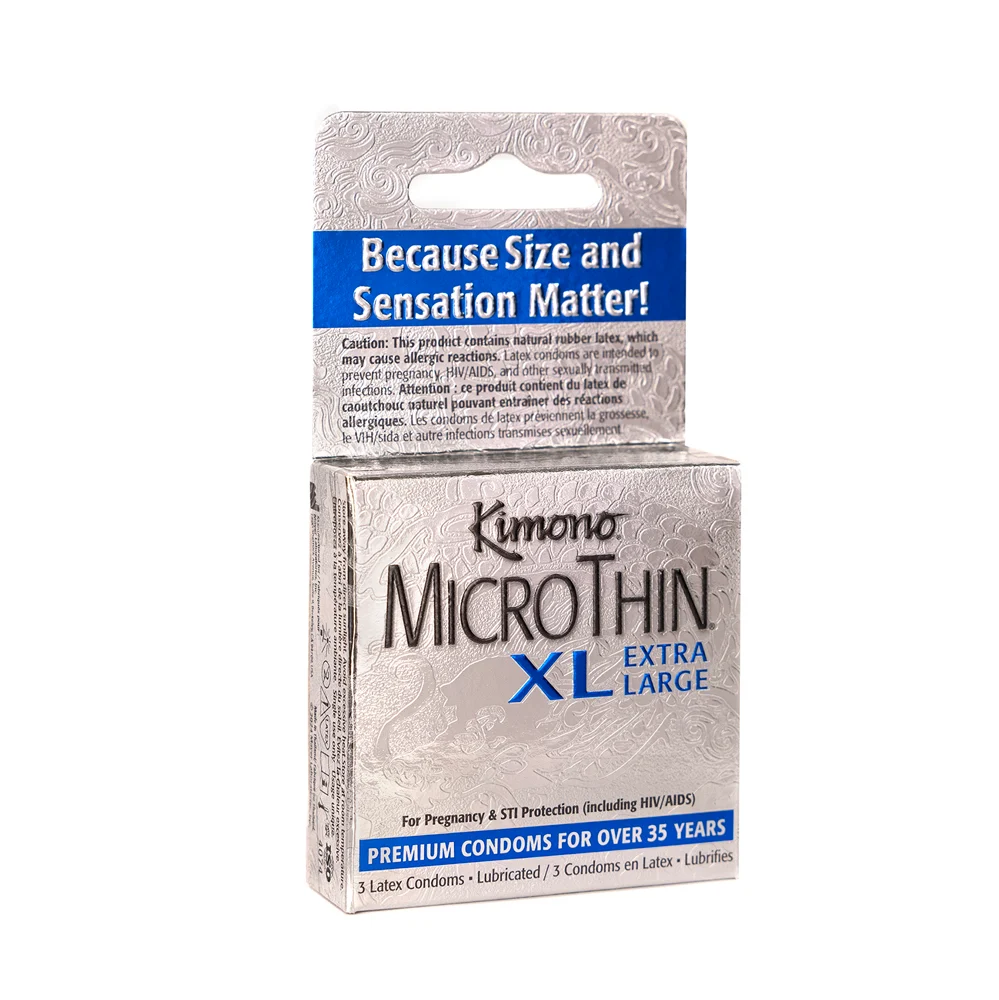 Kimono MicroThin XL Condoms 3pk