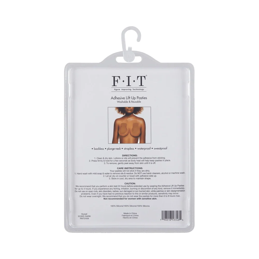 Fit Adhesive Lift Up Pasties，均码，可水洗可重复使用