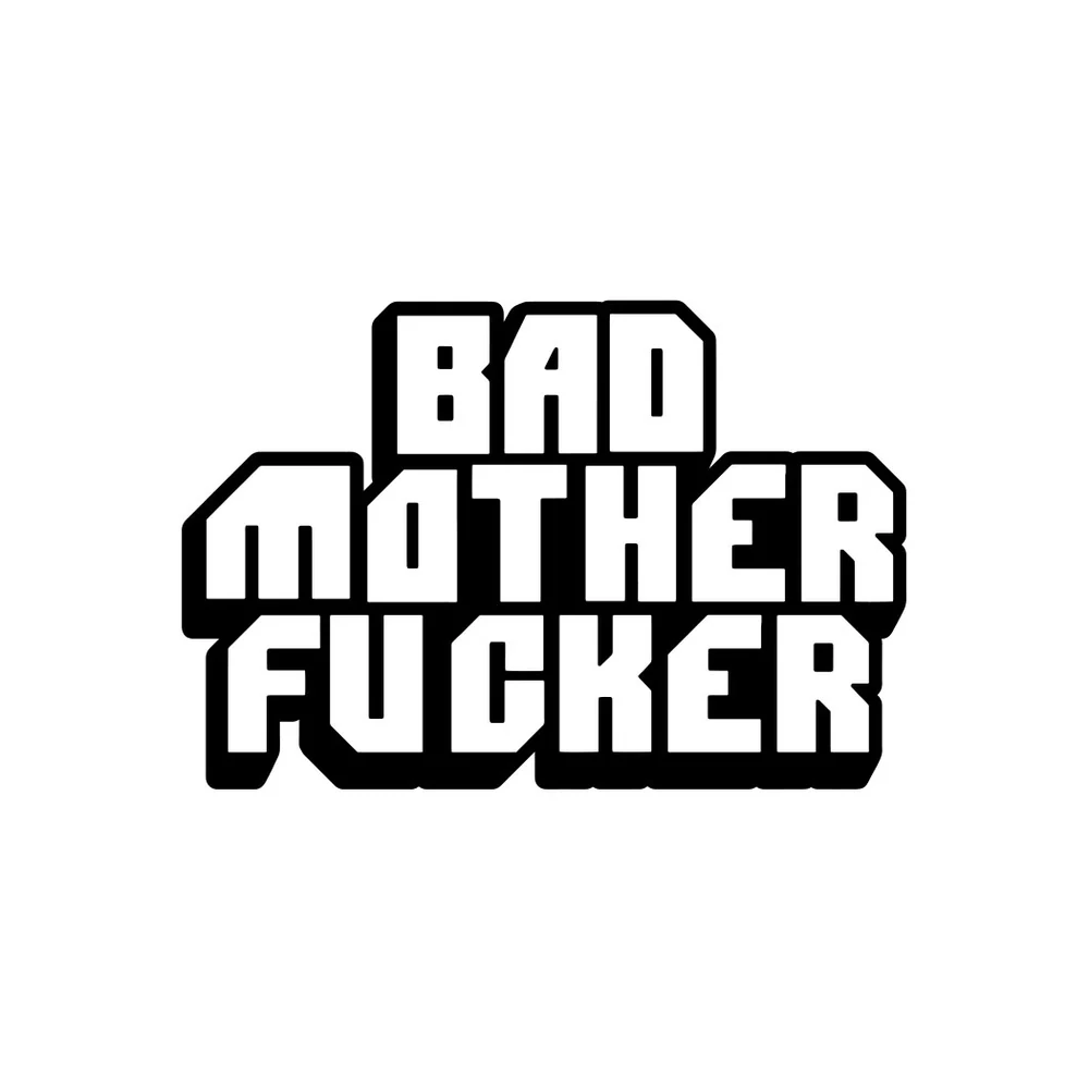 Bad Motherfucker Enamel Lapel Pin from WoodRocket Porn Pins
