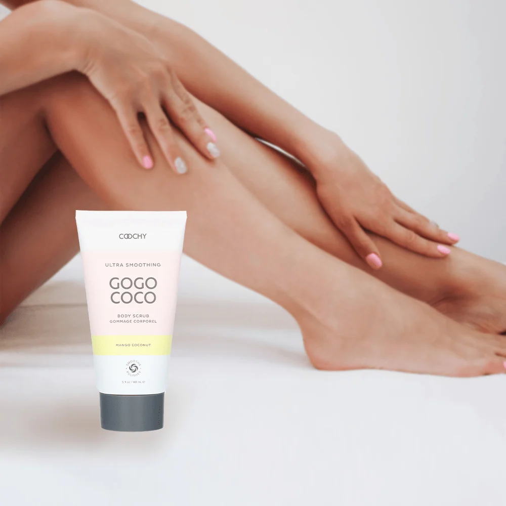 Coochy Ultra Body Scrub in Mango Coconut 5oz for Smooth Skin