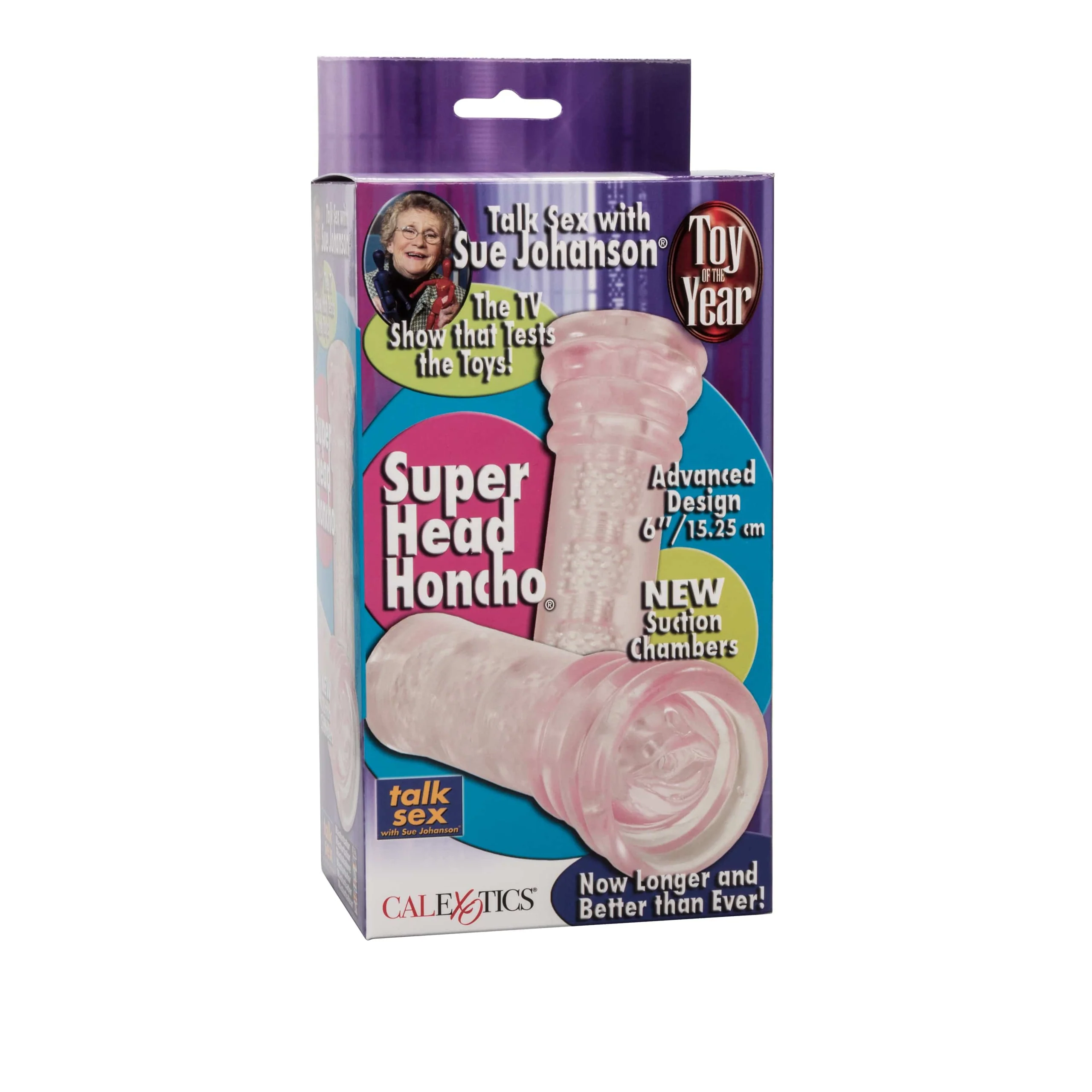 Sue Johanson Super Head Honcho 加长纹理飞机杯