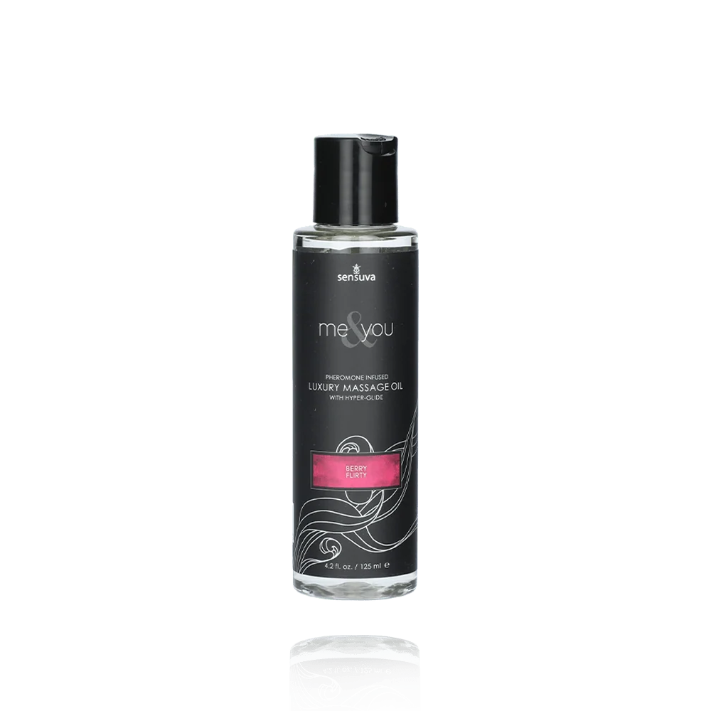 Me & You Pheromone Massage Oil with Hyper-Glide for Couples