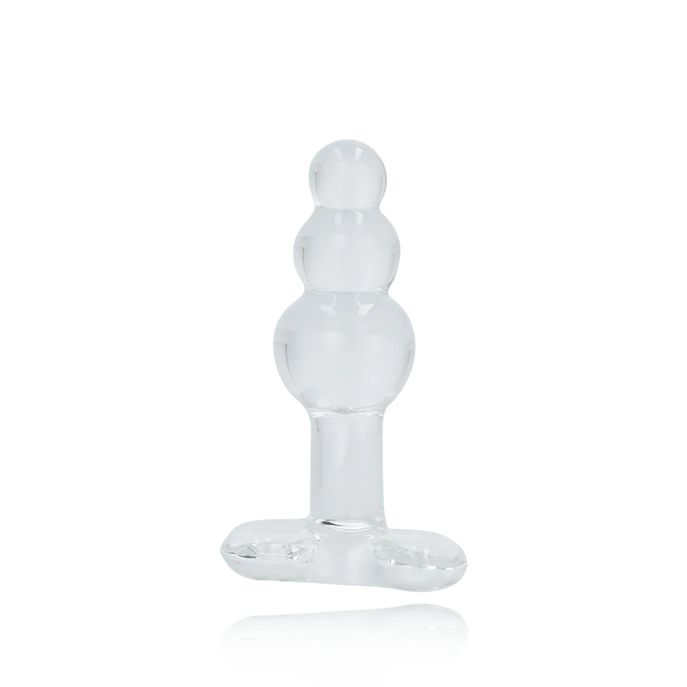 Icicles No 47 Hand-Blown Glass Plug with Graduated Bulbs