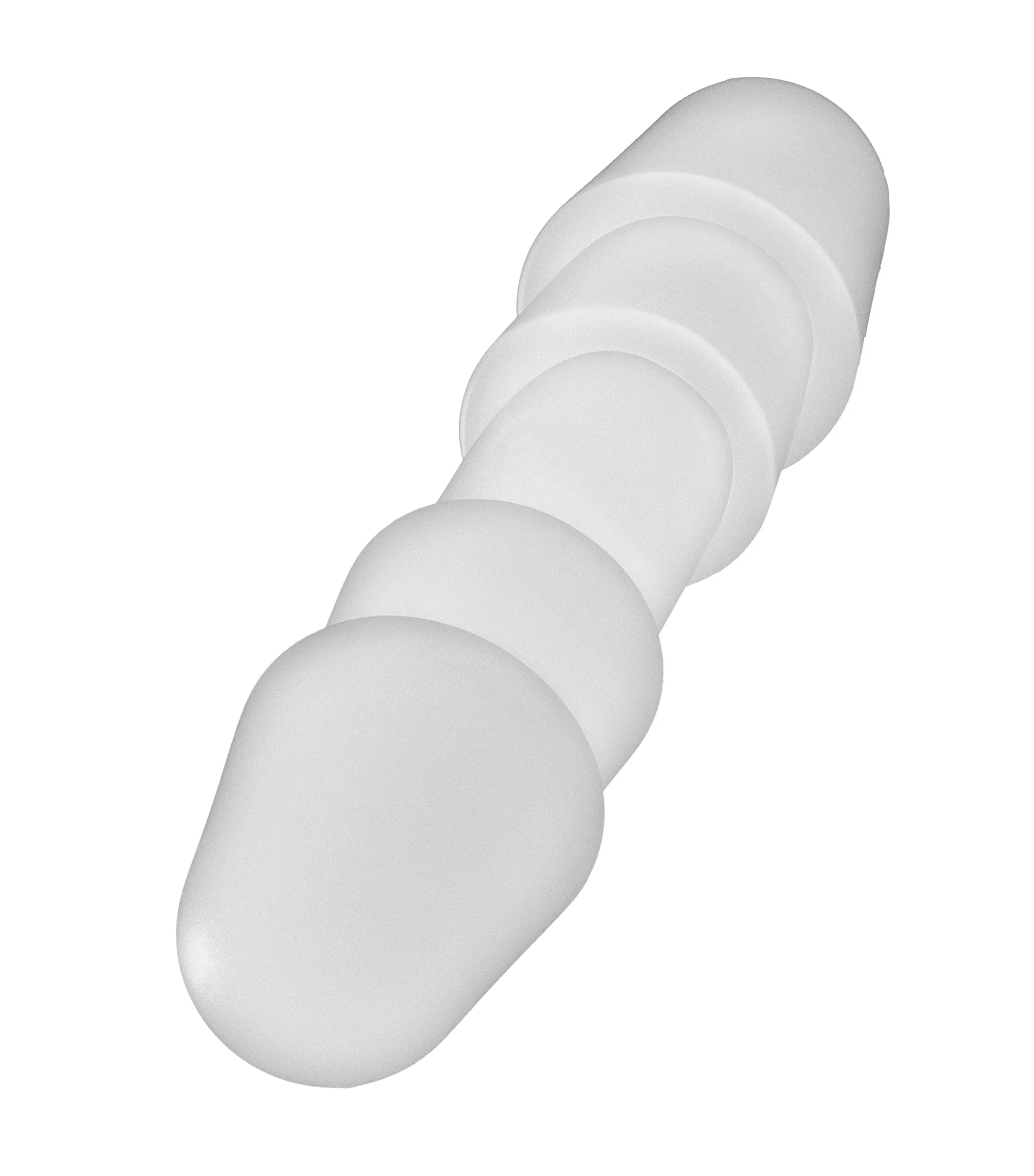 Vac-U-Lock Frosted Double Up 双头插器，适合情侣与单人使用