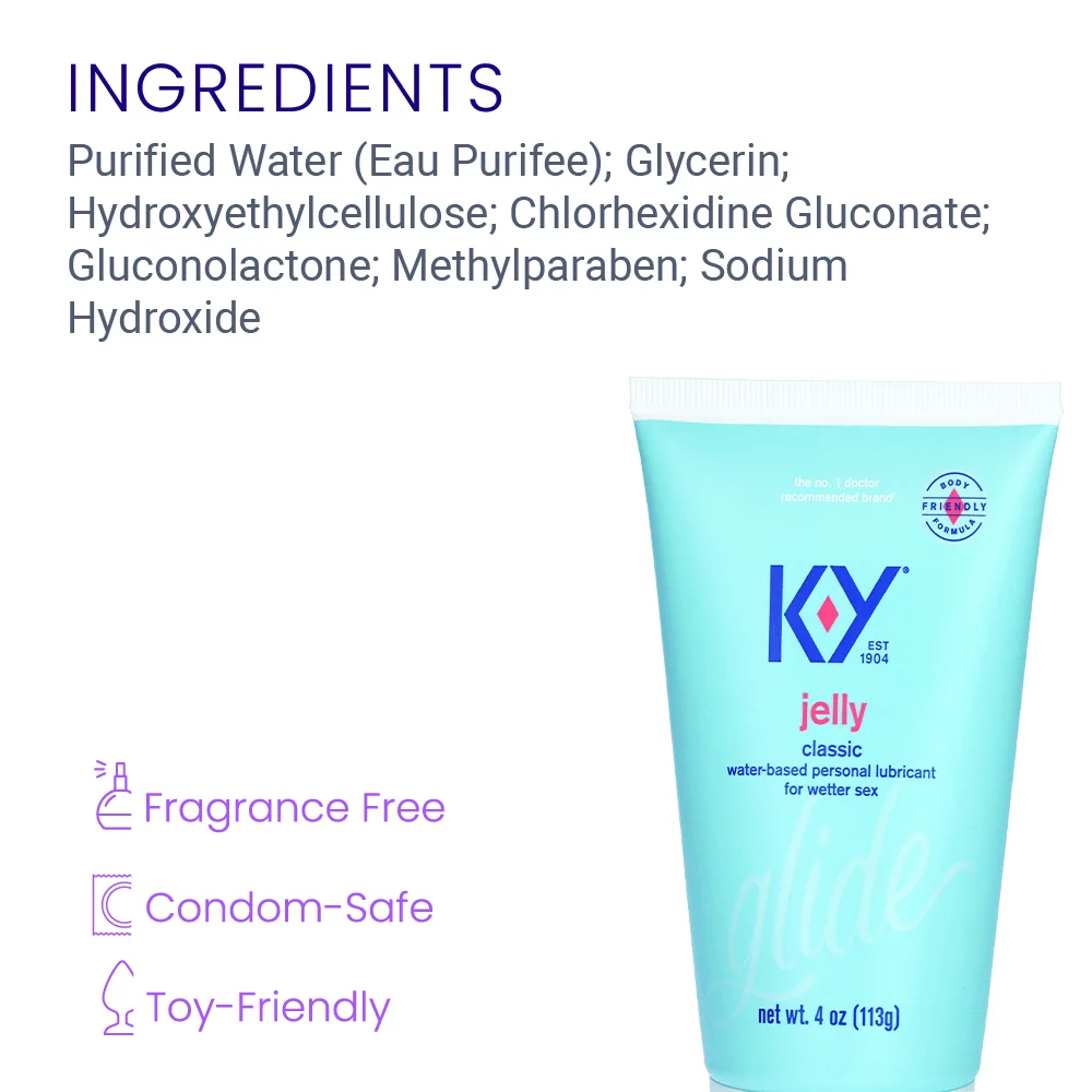 KY Jelly 水溶性人体润滑剂