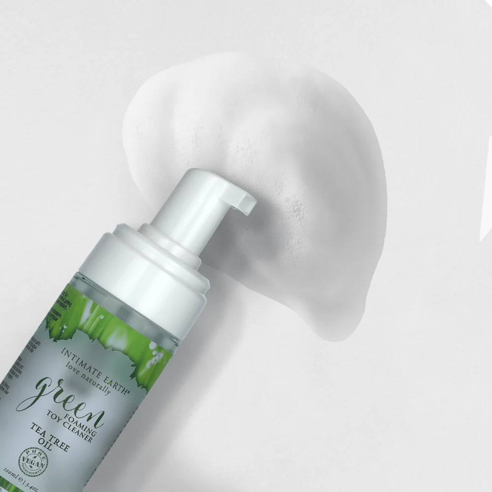 Intimate Earth Green Tea Foaming Toy Cleaner with Guava Bark