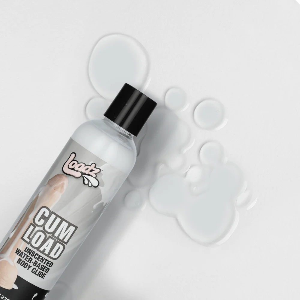 Loadz Jizz Unscented Water-Based Lube 8oz Thick Creamy Formula