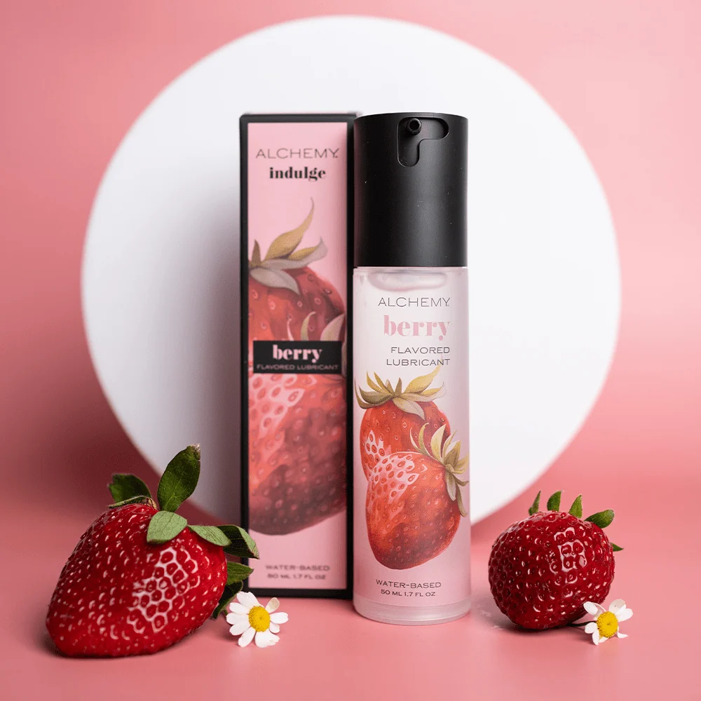 Alchemy Indulge Flavored Lubricant With Sugar-Free Water-Based Glide