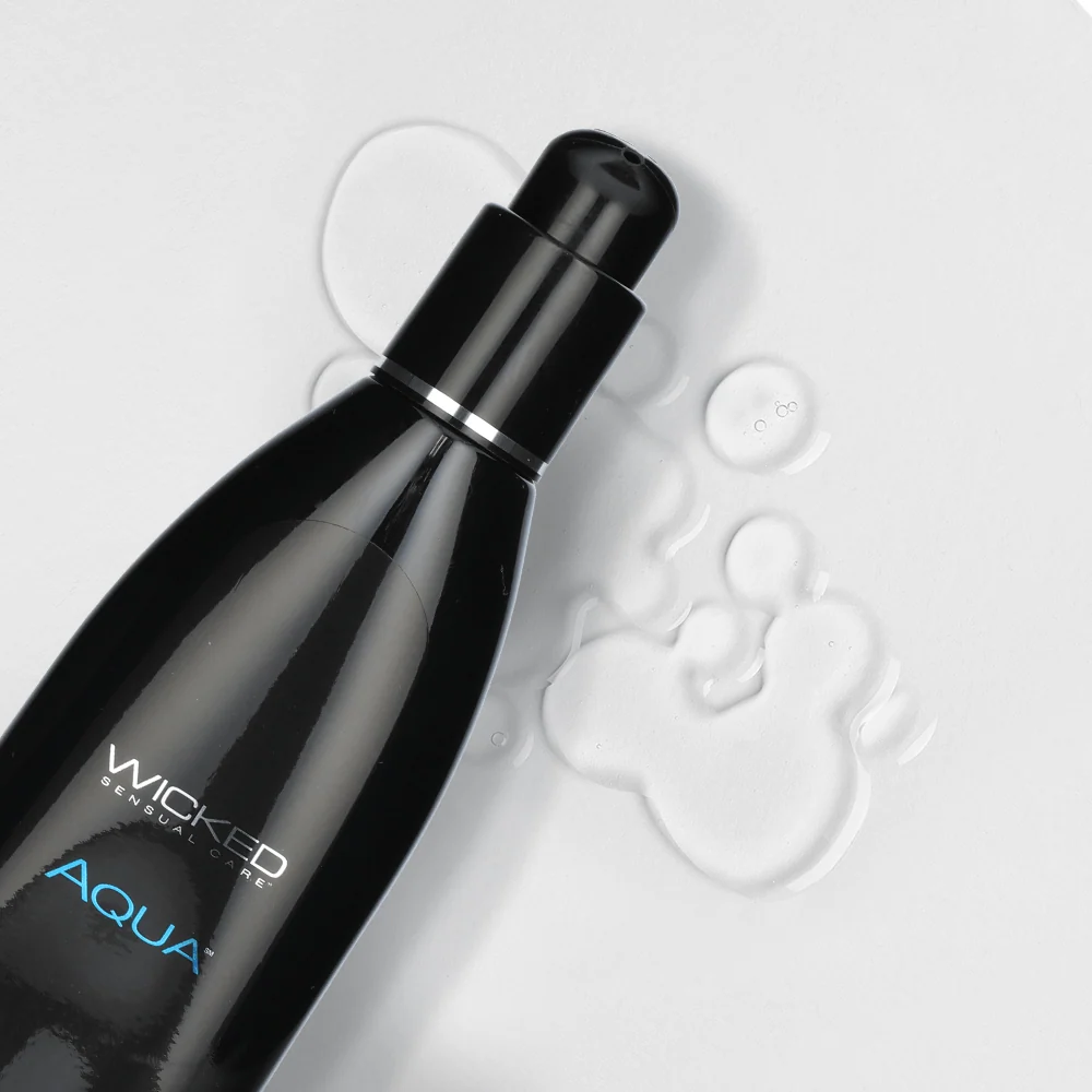 Wicked Sensual Aqua Water-Based Lubricant with Aloe and Vitamin E