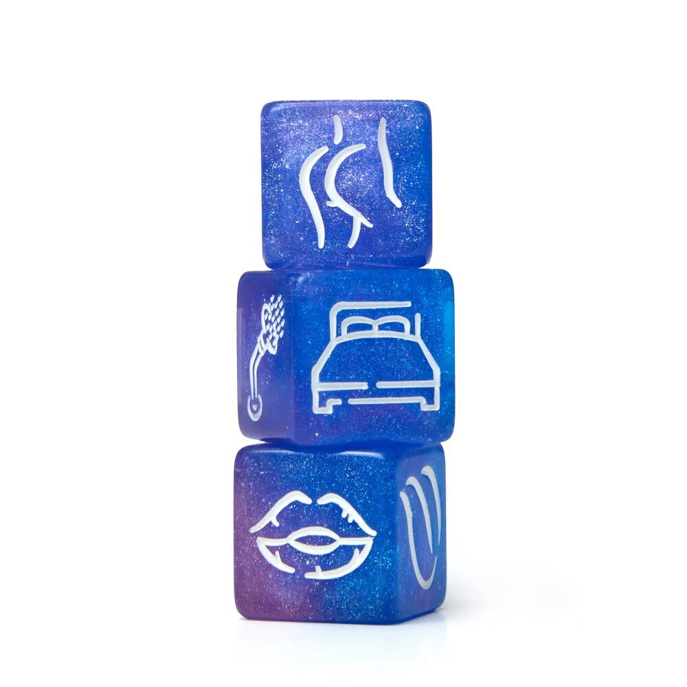 Let's Dice Sexy Dice Game with Action, Body Part and Location Rolls