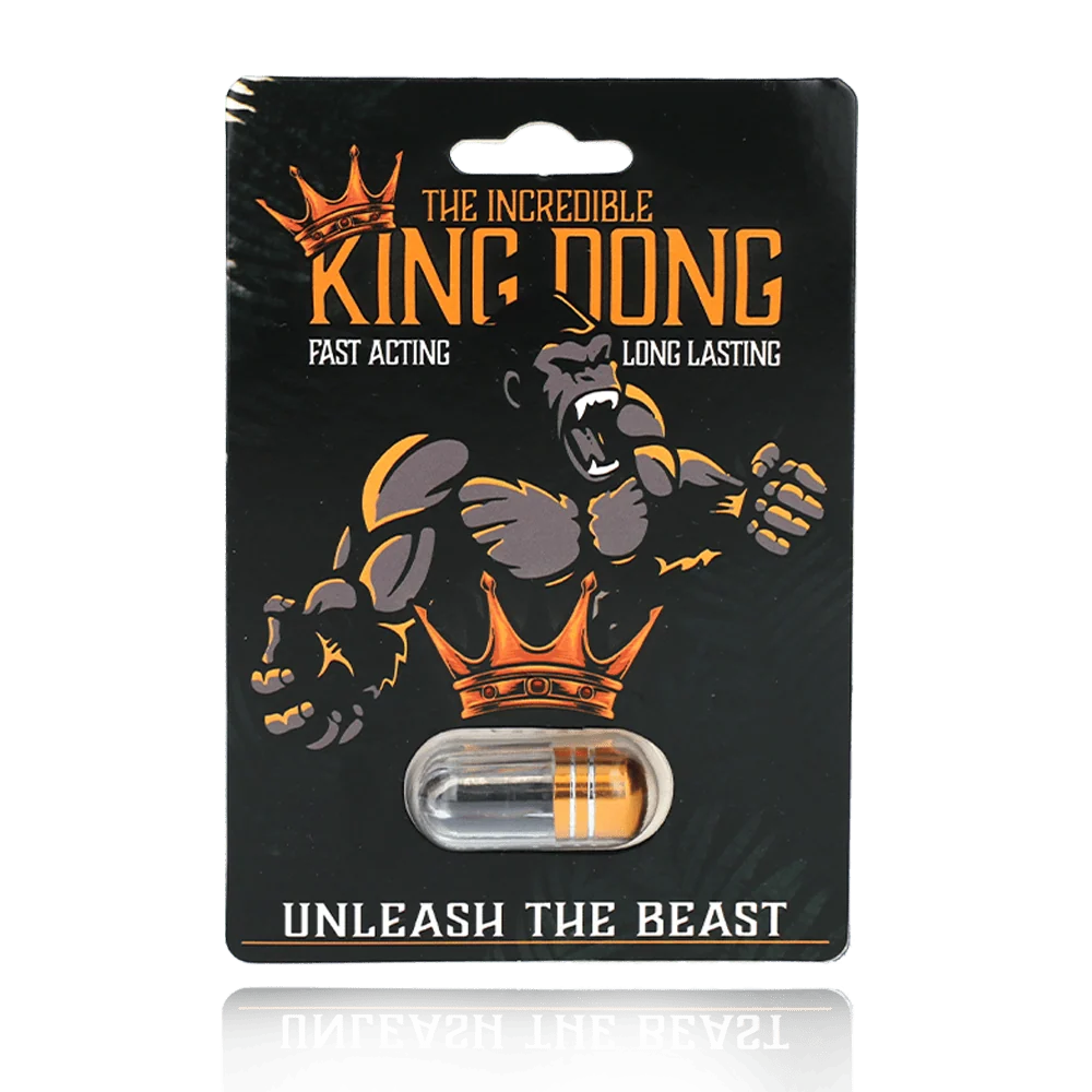 King Dong 单粒装 含便携隐蔽收纳盒