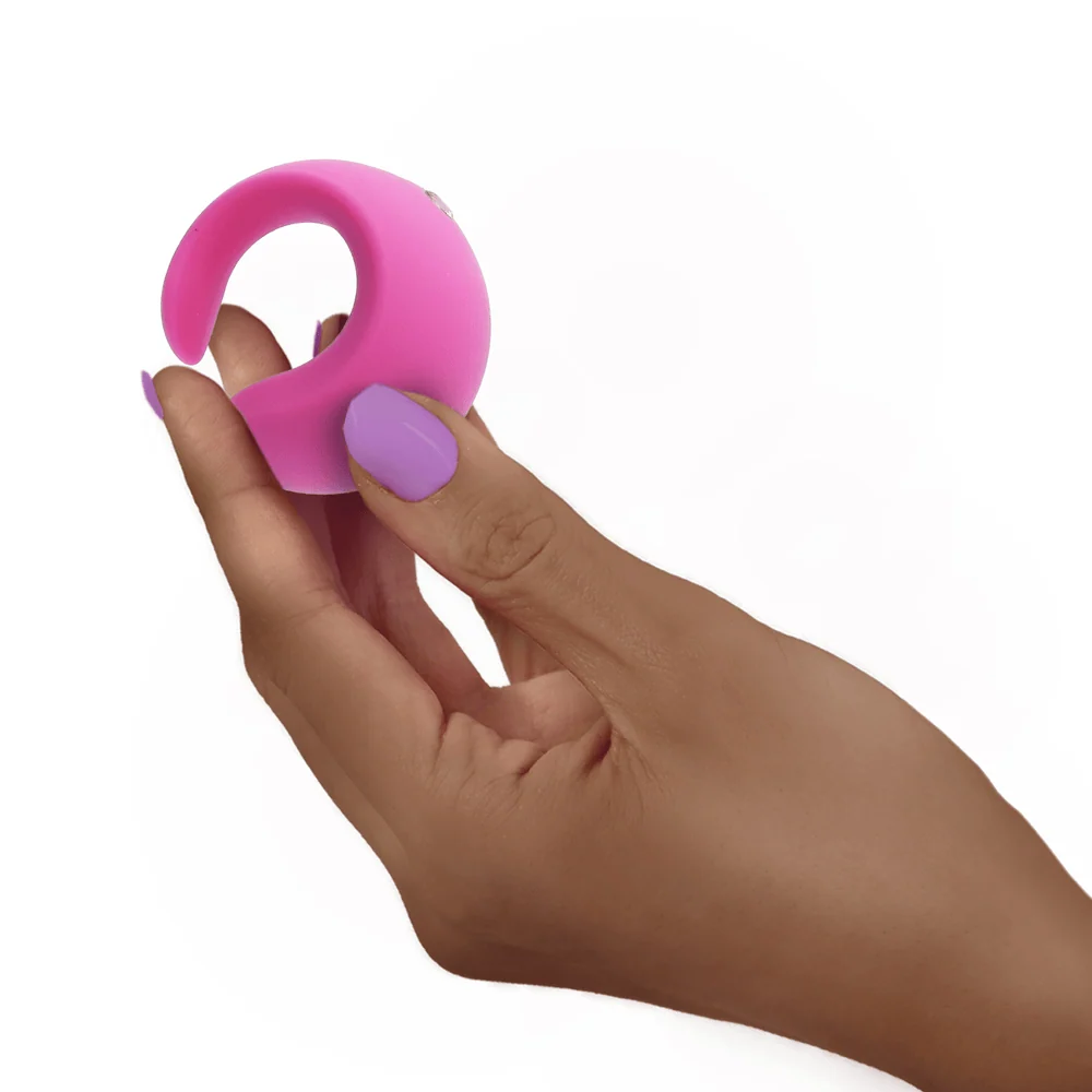 LuvMor O's Finger Vibe Mini Massager with 10 Vibration Speeds